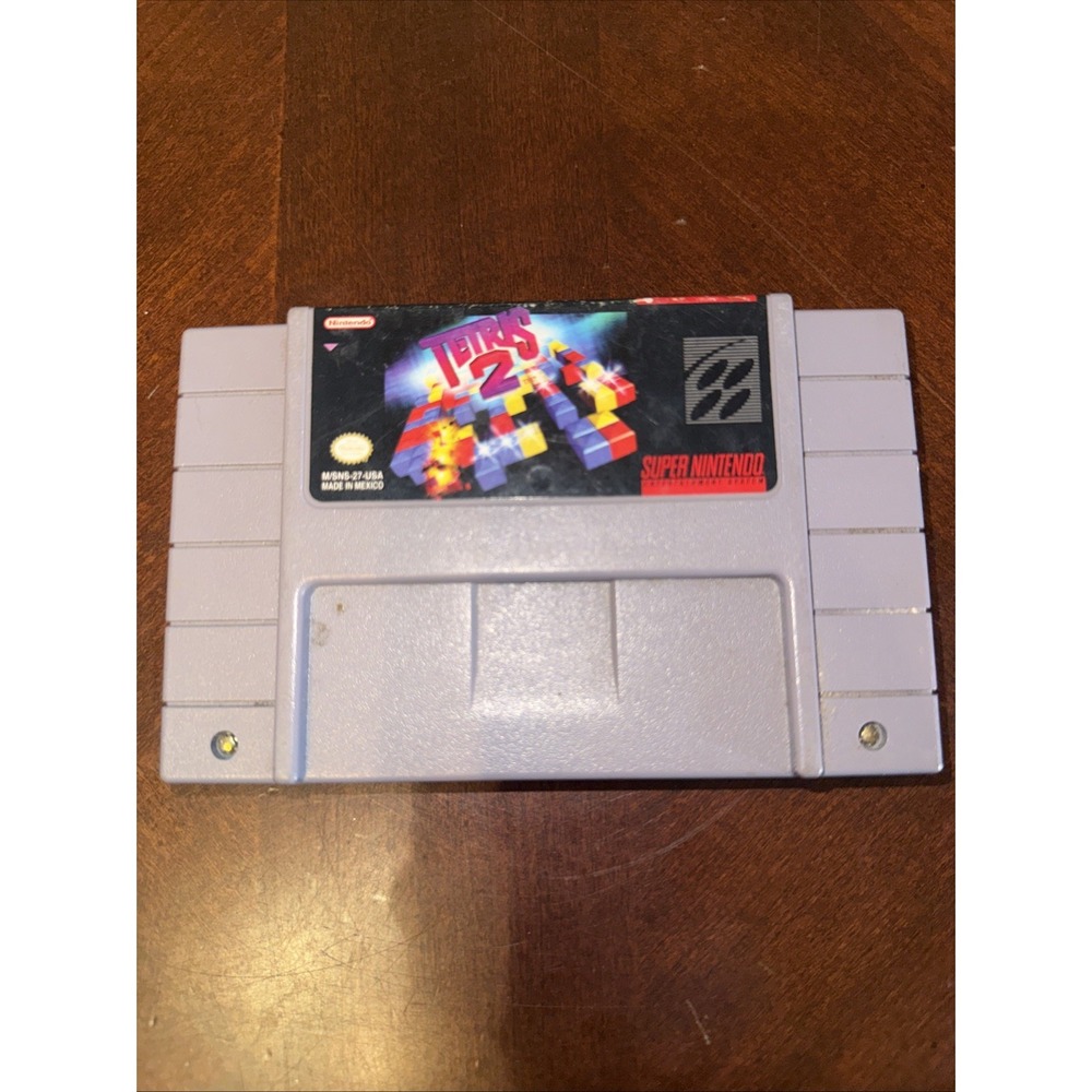 Tetris 2 Super Nintendo Entertainment System, 1994 Cartridge Only